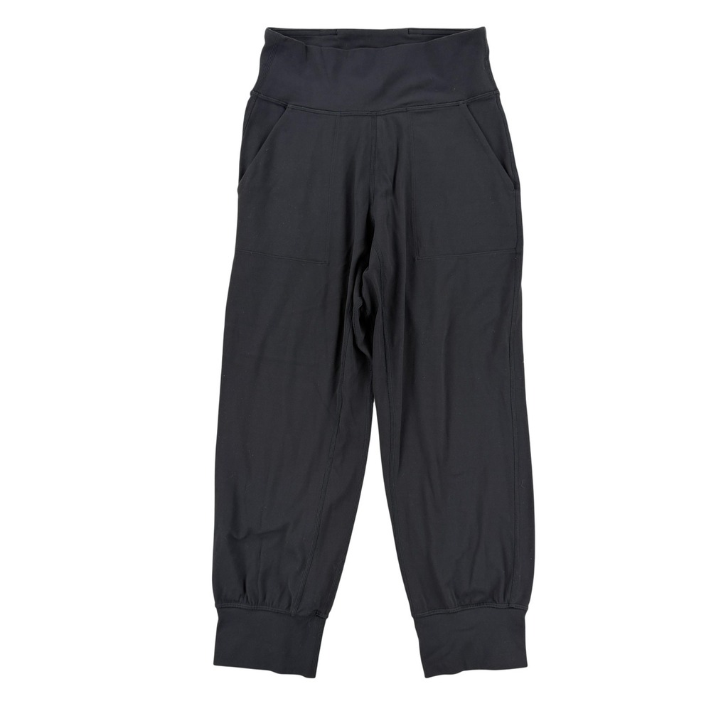 Lululemon Align Jogger Crop Pants Womens 4 Black 23" Inseam Yoga Gym Athletic